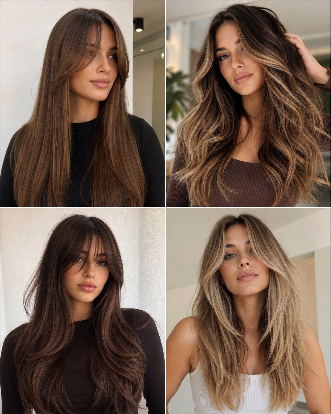 25 Flattering Long Hairstyles Round Face Shapes Love