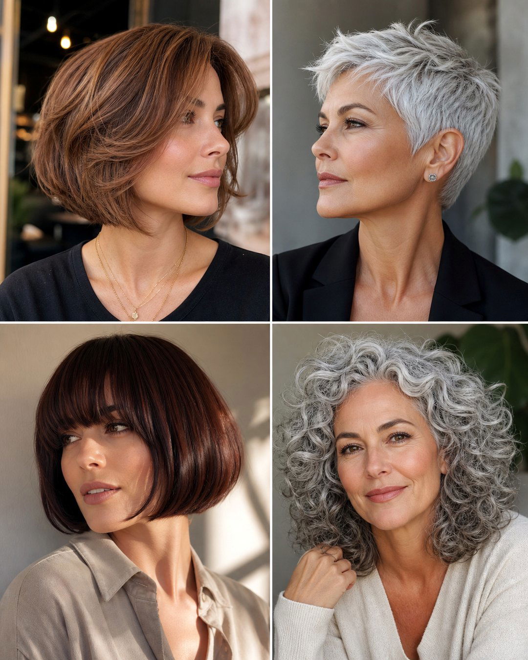 25 Flattering Old Ladies Hairstyles for Ageless Beauty