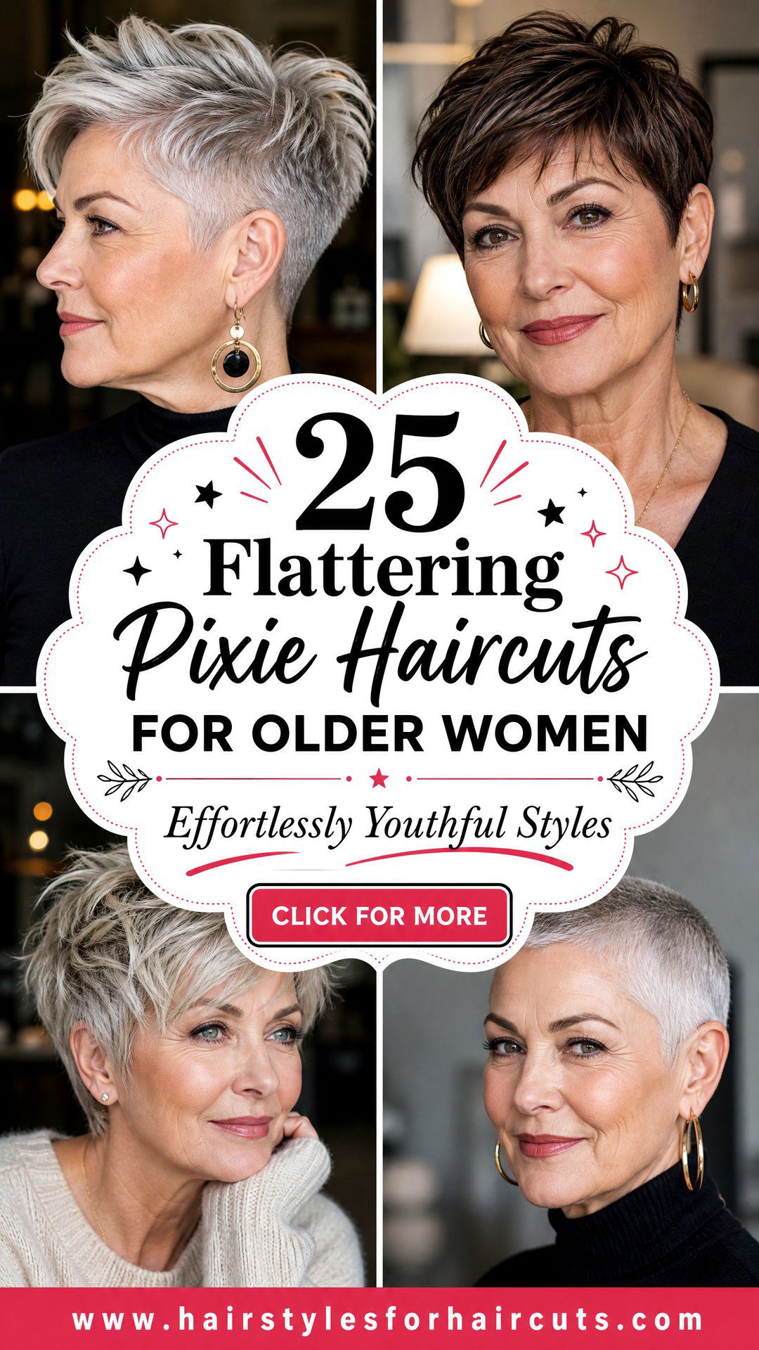 25 Flattering Pixie Haircuts for Older Women - 25 Flattering Pixie Haircuts for Older Women