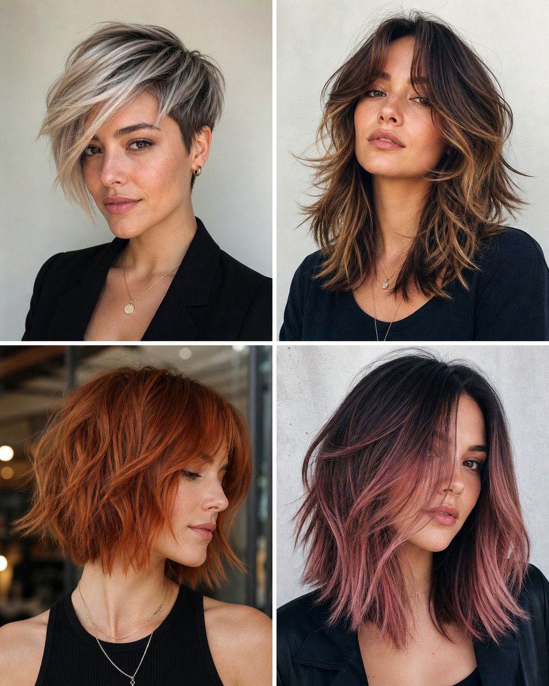 25 Flattering Round Face Haircuts to Slim Your Features