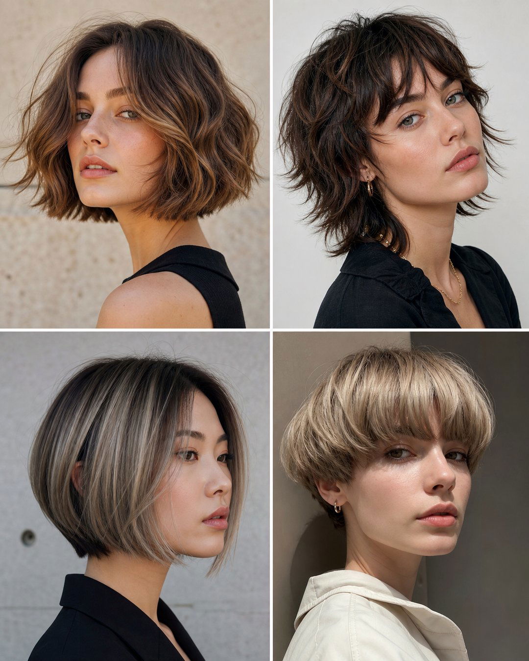 25 Flattering Short Haircuts for Long Faces to Try Now