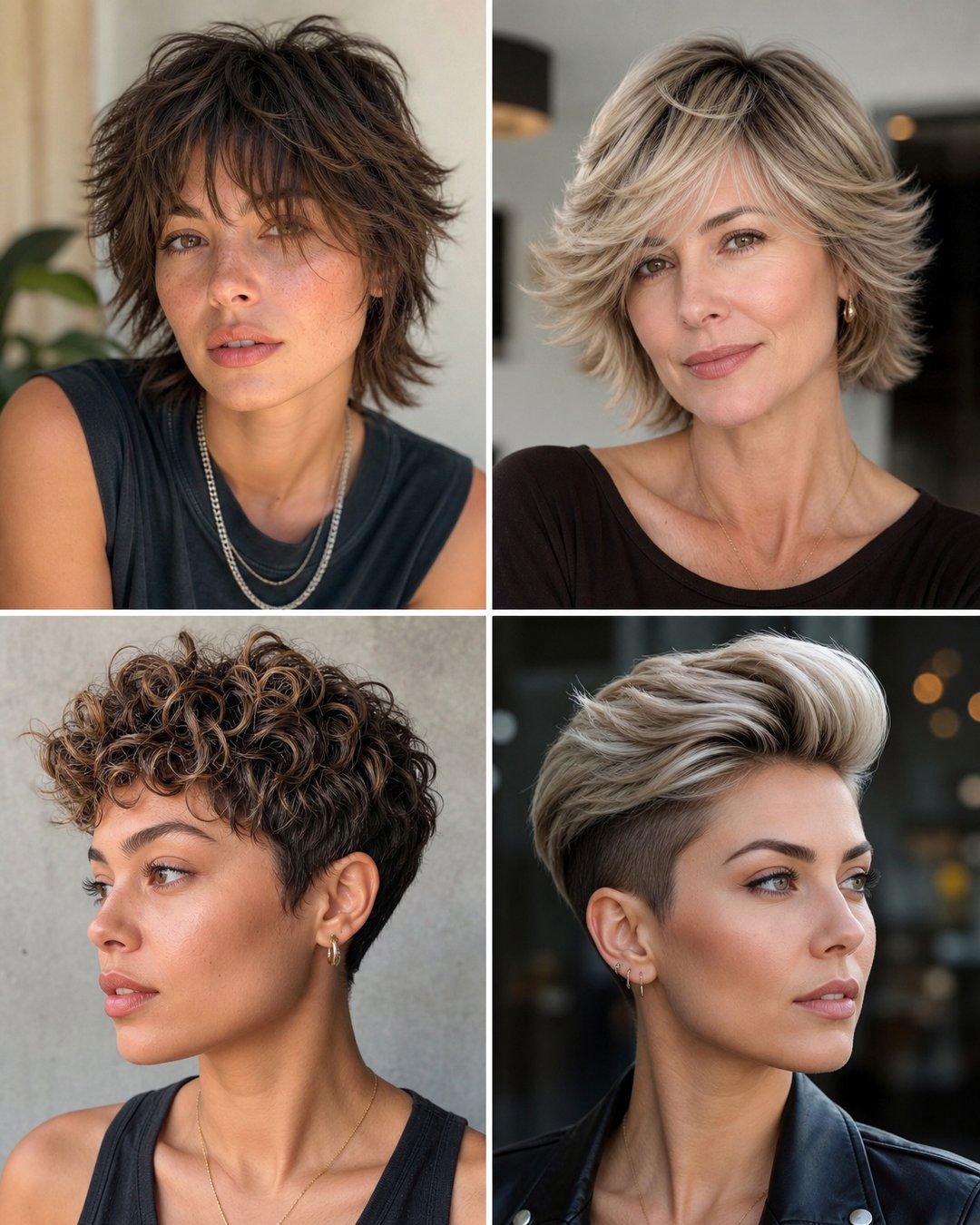25 Flattering Short Haircuts for Oval Face Shapes
