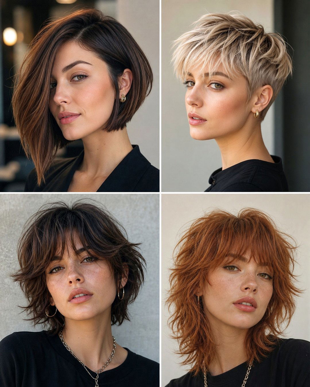 25 Flattering Short Haircuts for Square Face Shapes