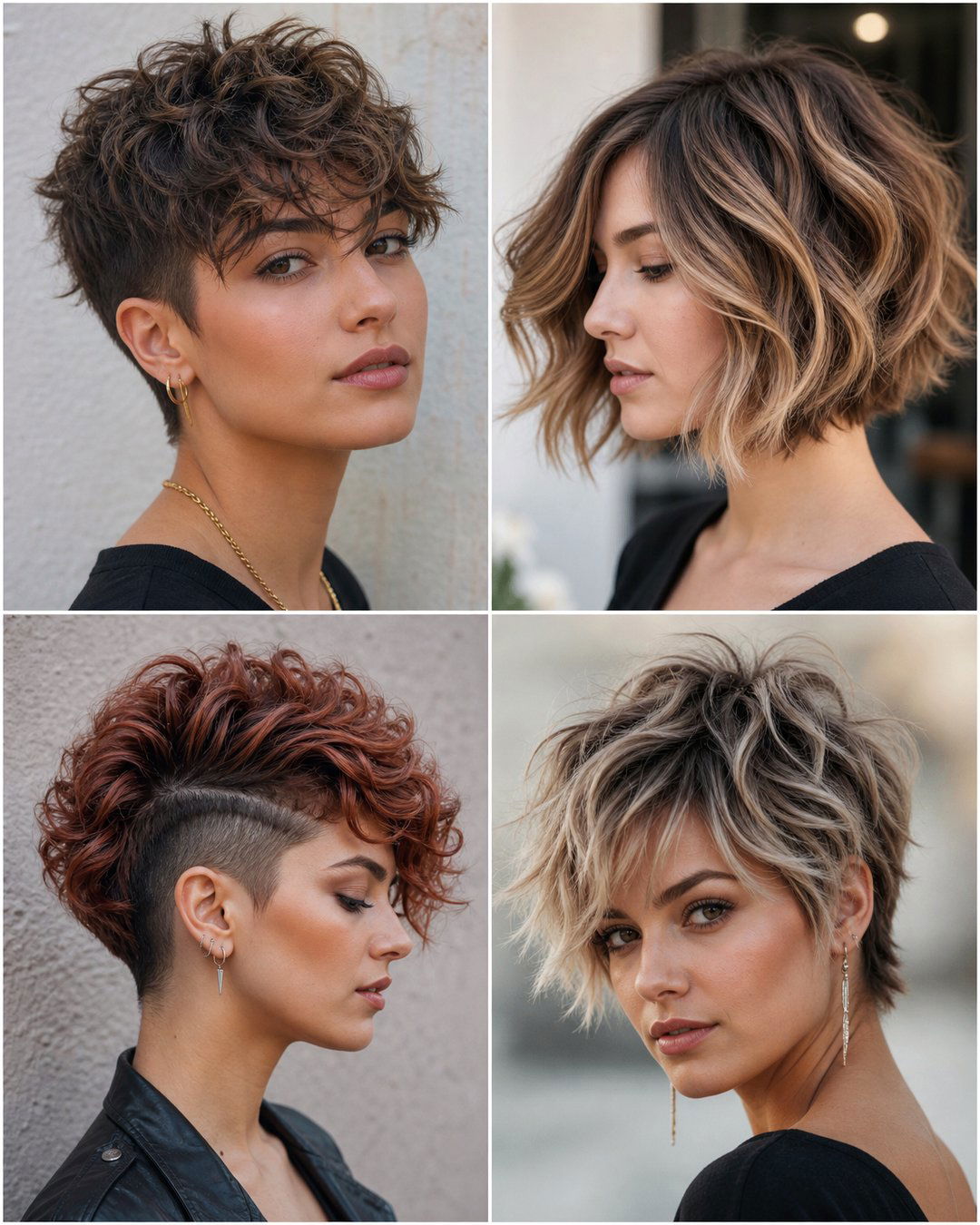 25 Flattering Short Haircuts for Thick Wavy Hair Ideas