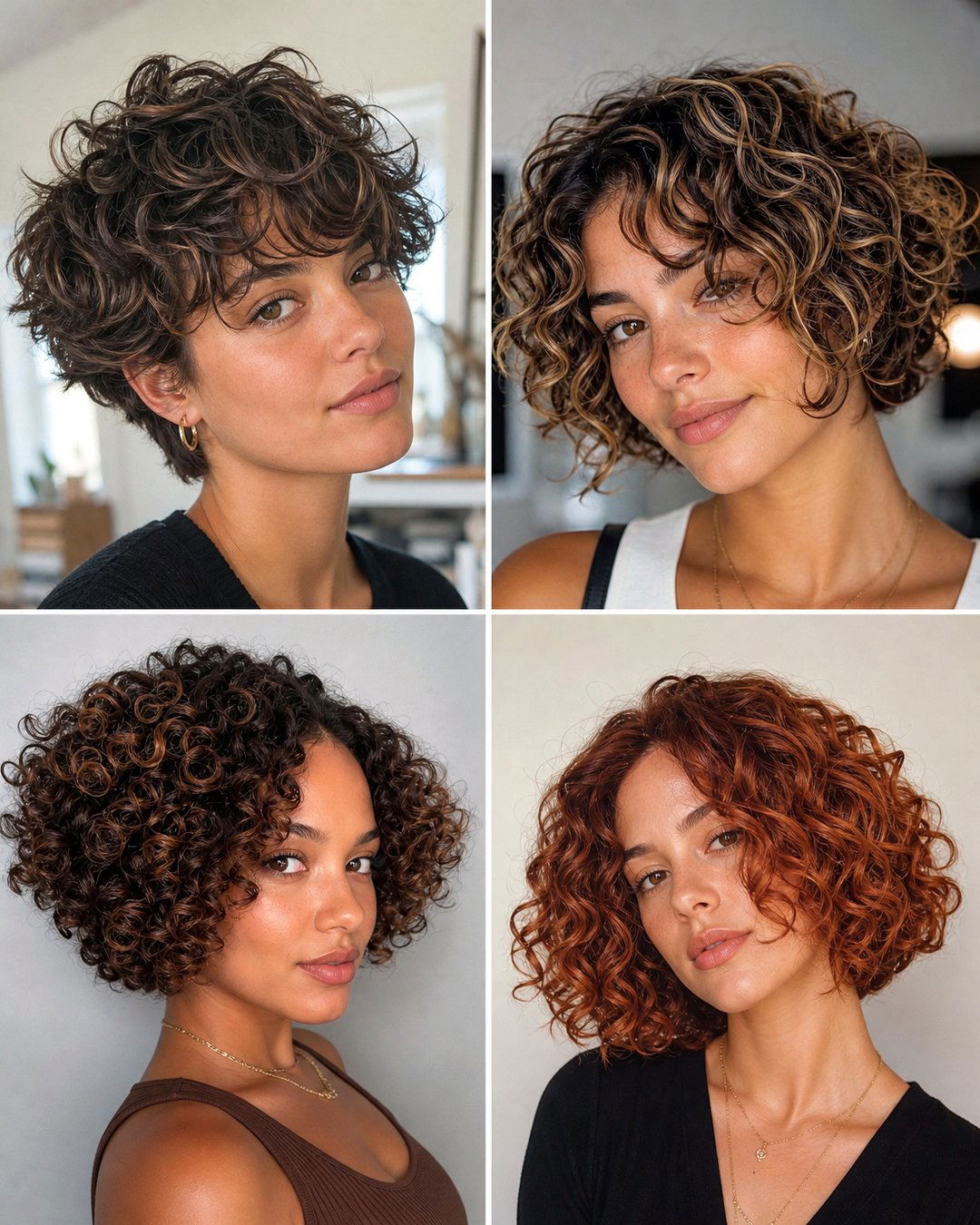 25 Flattering Short Thin Curly Hairstyles to Try