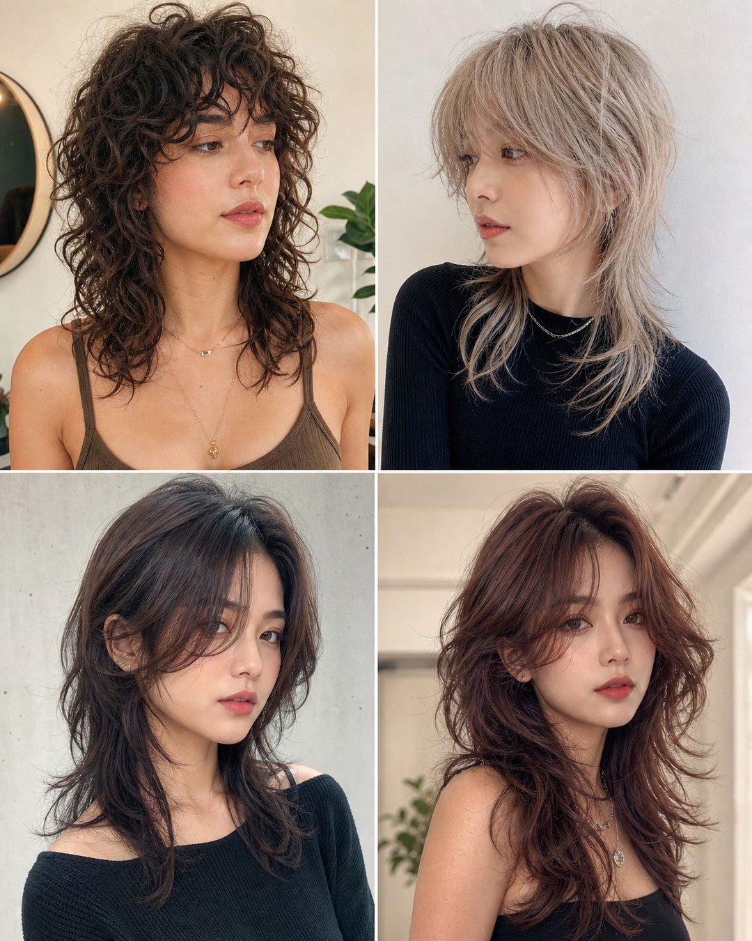 25 Flattering Wolf Haircuts for Thin Hair to Boost Volume