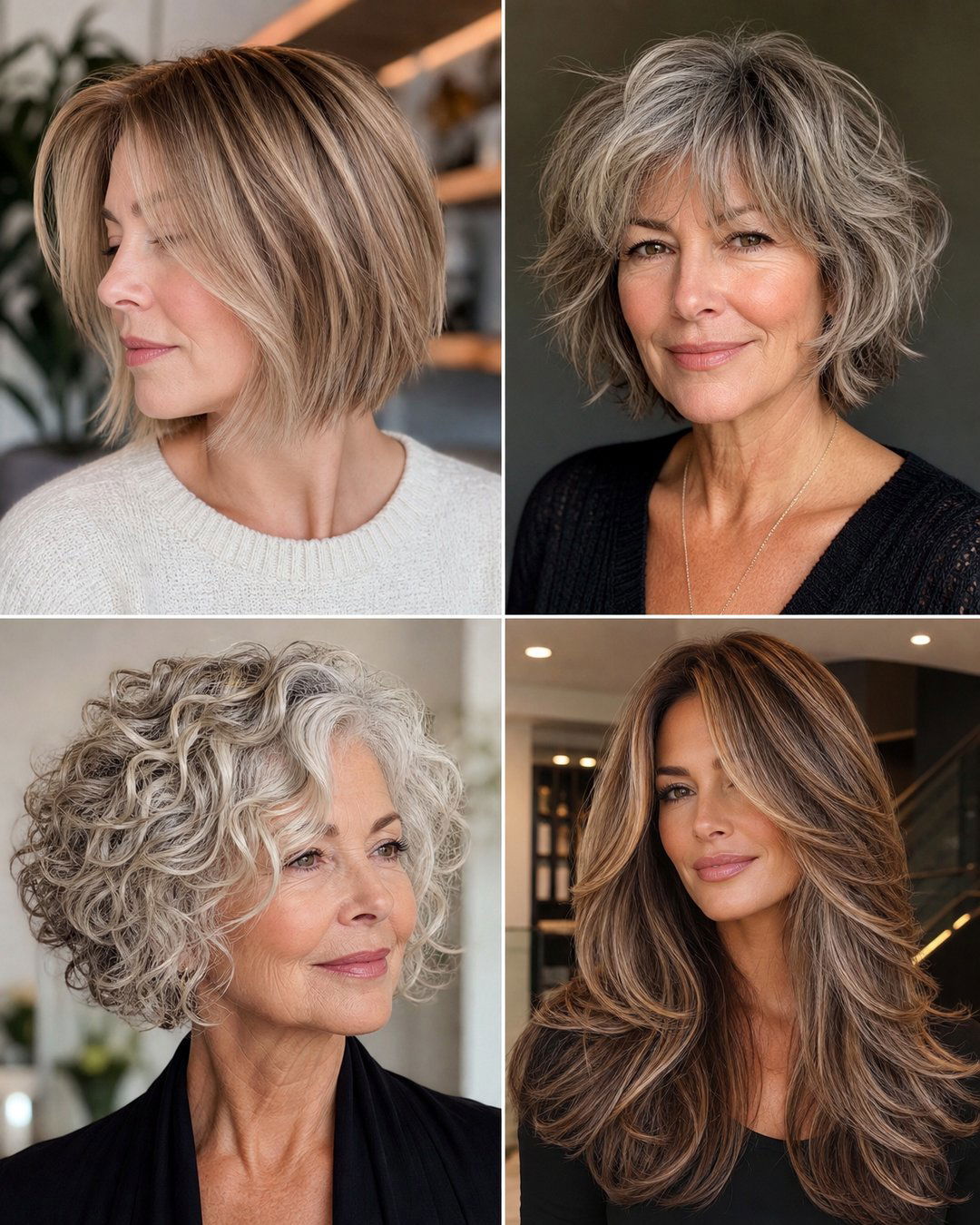 25 Flattering Women Hairstyles Over 60 to Try