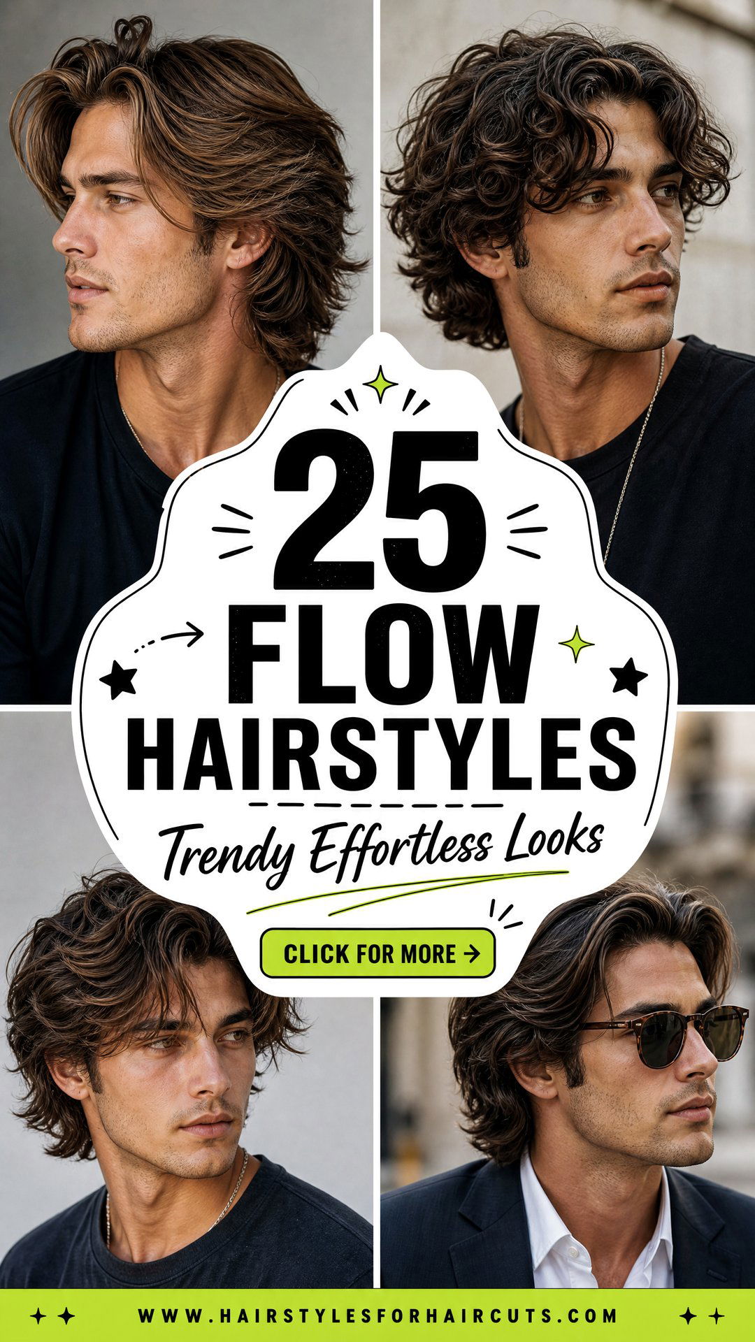 25 Flow Hairstyles Trendy Effortless Looks for Men - 25 Flow Hairstyles: Trendy, Effortless Looks for Men