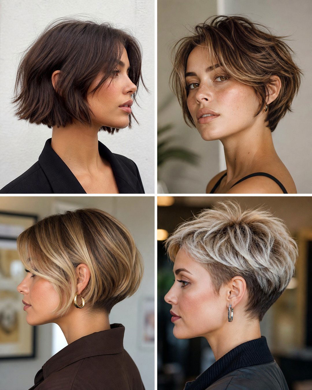 25 Front and Back Hairstyles for Short Hair to Try Now