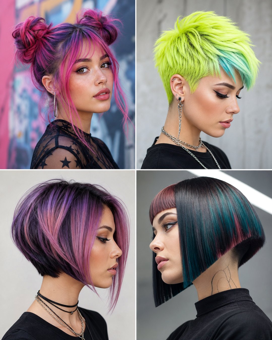 25 Funky Hairstyles to Rock Your Bold New Look