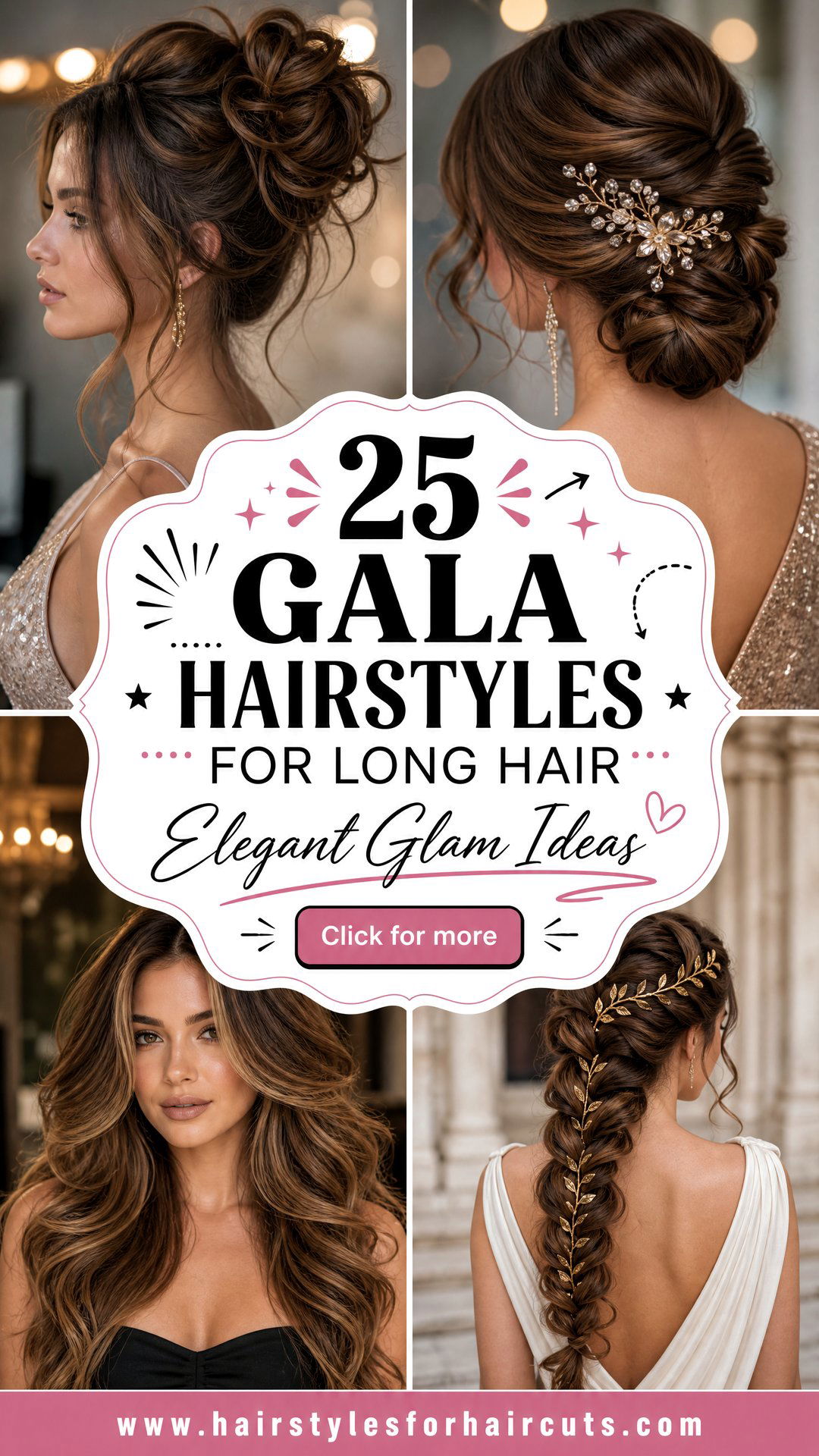 25 Gala Hairstyles for Long Hair Elegant Glam Ideas - 25 Gala Hairstyles for Long Hair: Elegant Glam Ideas