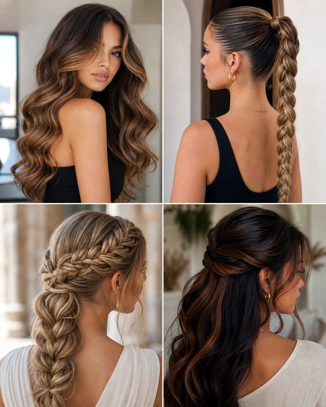25 Gala Hairstyles for Long Hair Elegant Glam Ideas