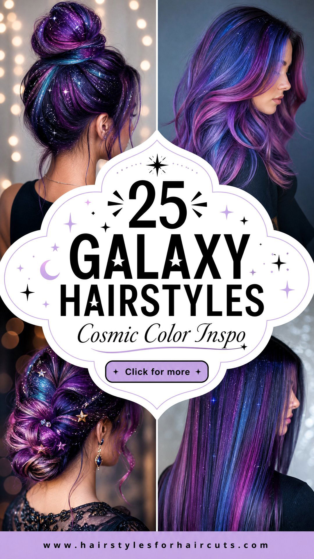 25 Galaxy Hairstyles Cosmic Hair Color Inspiration - 25 Galaxy Hairstyles: Cosmic Hair Color Inspiration