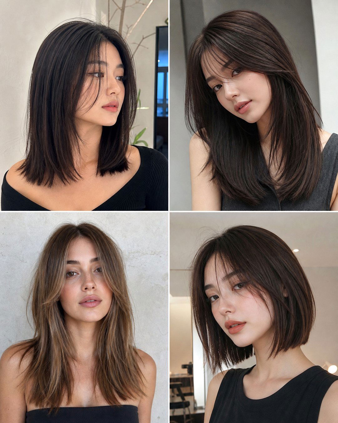 25 Ghost Layers Haircuts for Straight Hair Top Styles