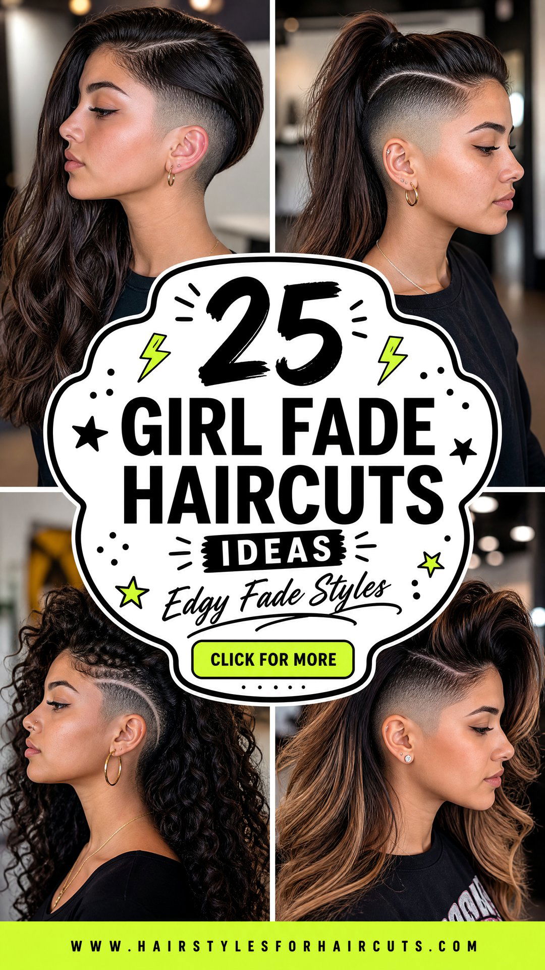 25 Girl Fade Haircuts for Long Hair Edgy Styles - 25 Girl Fade Haircuts for Long Hair: Edgy Styles