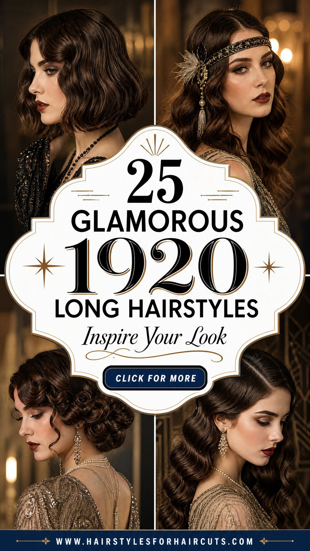 25 Glamorous 1920 Long Hairstyles to Inspire Your Look - 25 Glamorous 1920 Long Hairstyles to Inspire Your Look