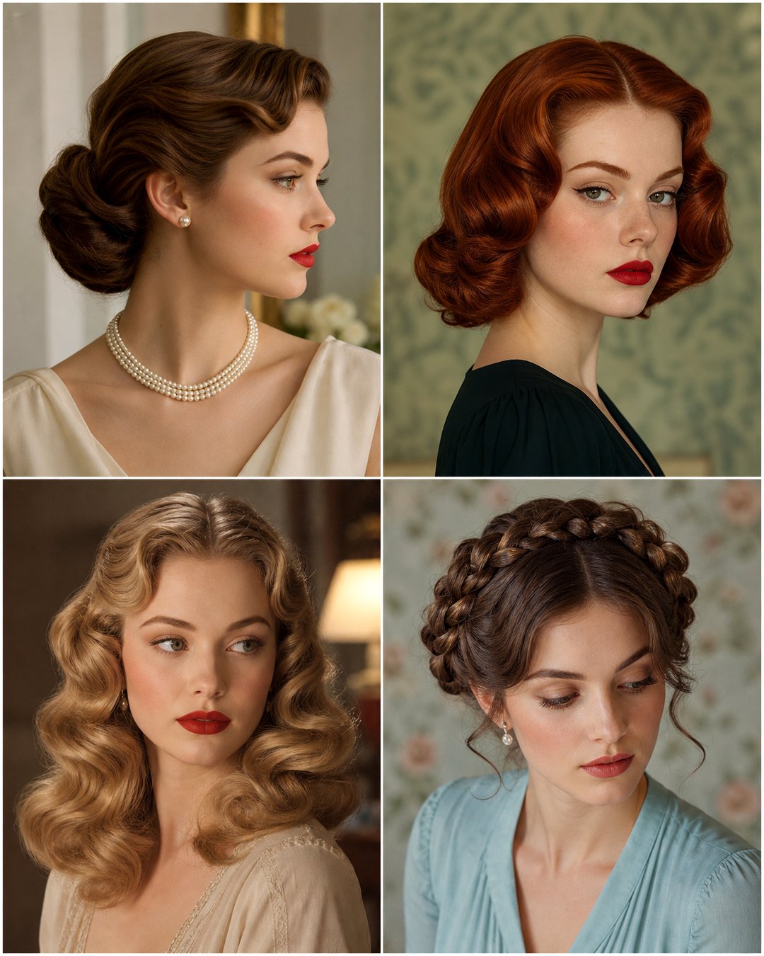 25 Glamorous 1940s Hairstyles to Recreate Vintage Charm