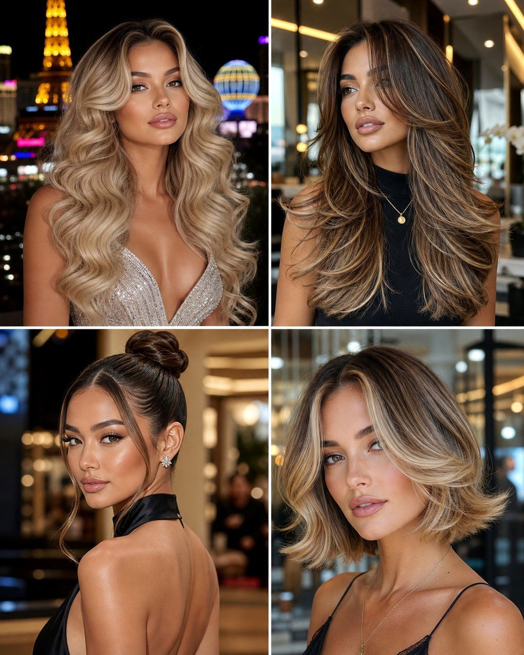 25 Glamorous Vegas Hairstyles for Your Next Trip