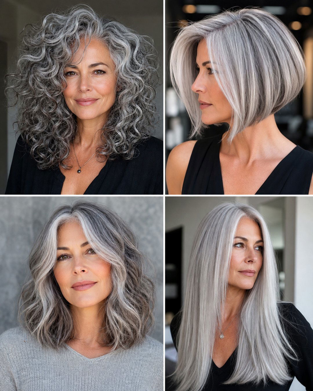 25 Going Grey Hairstyles to Embrace Your Silver Strands