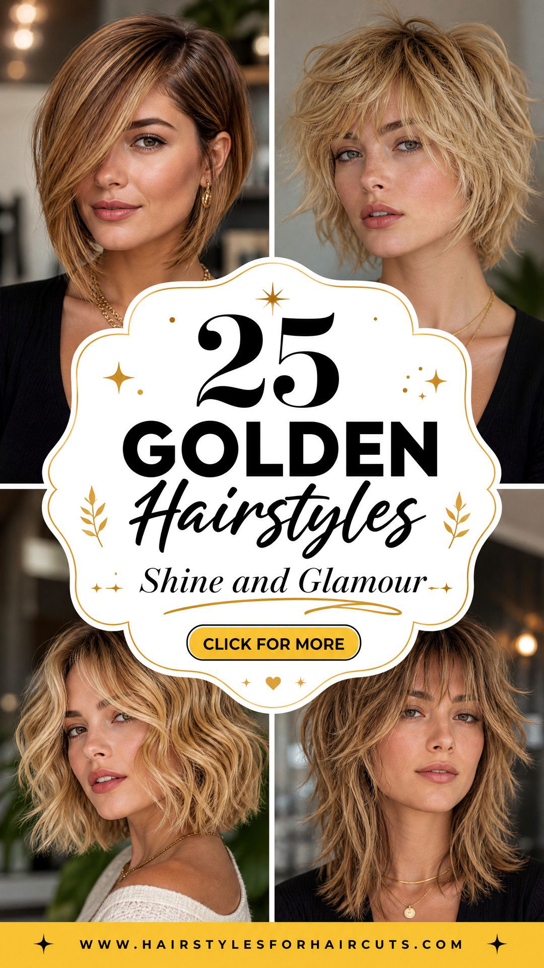 25 Golden Hairstyles to Add Shine and Glamour Daily - 25 Golden Hairstyles to Add Shine and Glamour Daily