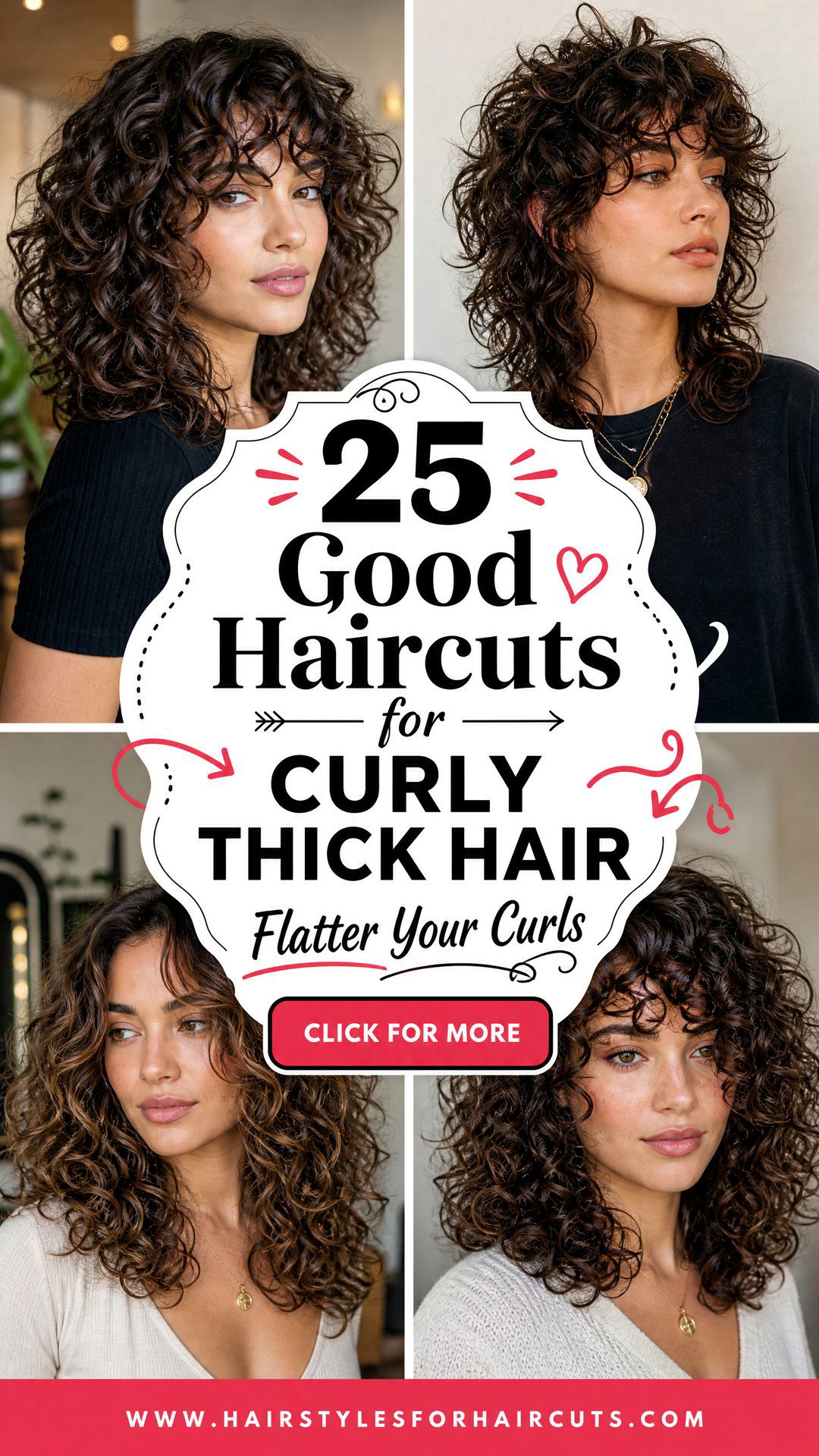 25 Good Haircuts for Curly Thick Hair to Flatter You - 25 Good Haircuts for Curly Thick Hair to Flatter You
