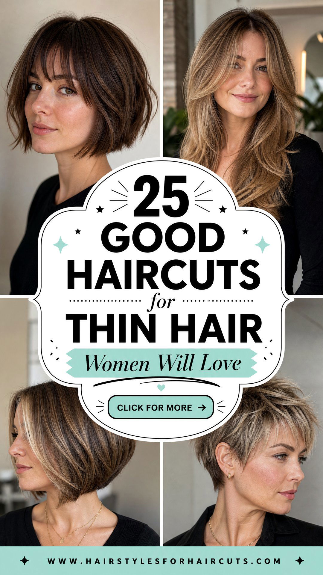 25 Good Haircuts for Thin Hair Women Will Love - 25 Good Haircuts for Thin Hair Women Will Love