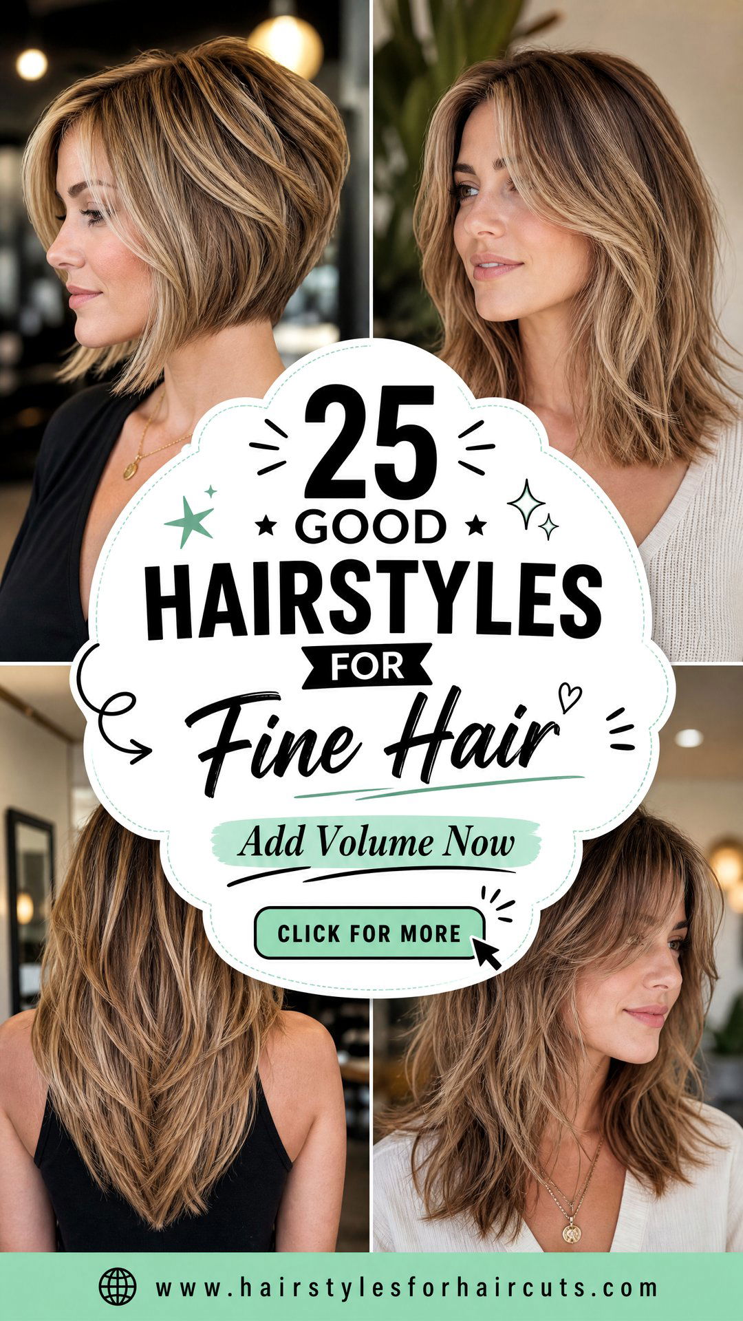 25 Good Hairstyles for Fine Hair to Add Volume Now - 25 Good Hairstyles for Fine Hair to Add Volume Now