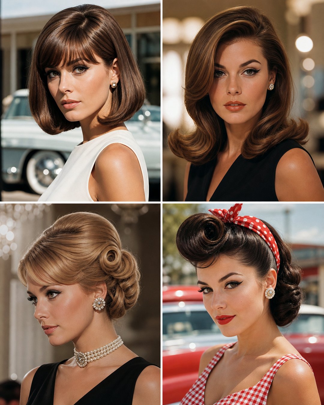 25 Gorgeous 60s Hairstyles for Medium Hair Retro Looks