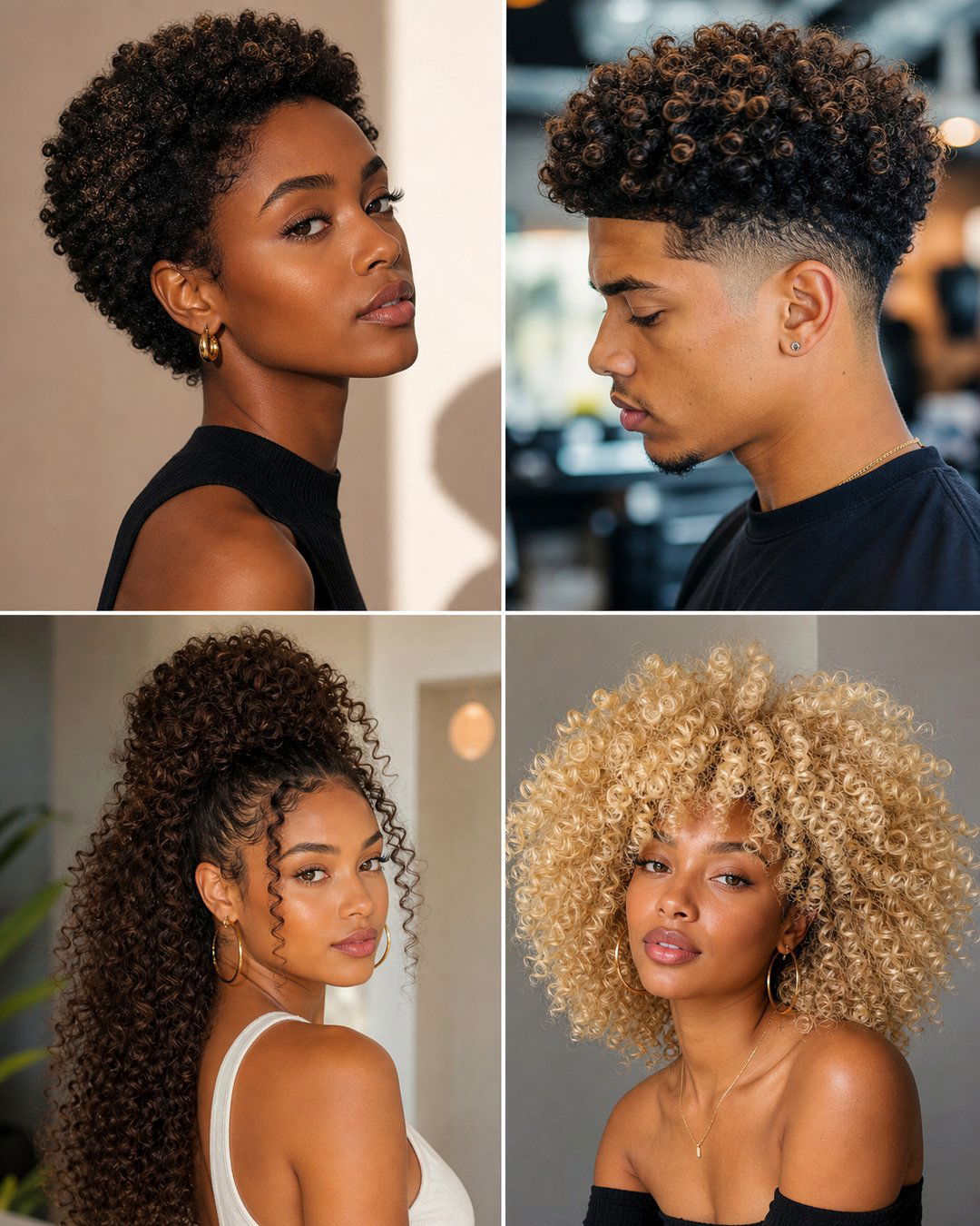 25 Gorgeous Black Women Curly Hairstyles to Inspire