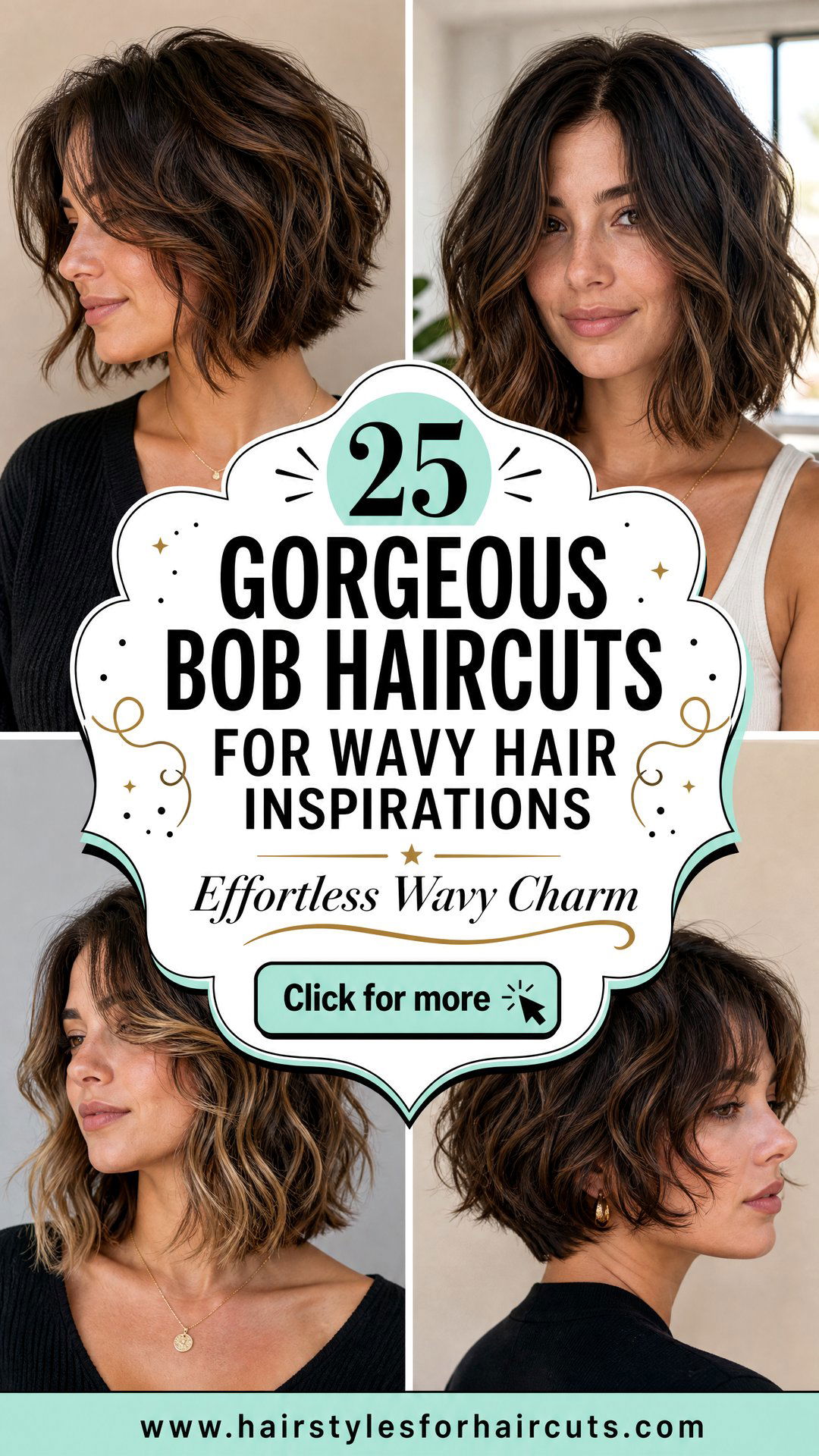 25 Gorgeous Bob Haircuts for Wavy Hair Inspirations - 25 Gorgeous Bob Haircuts for Wavy Hair Inspirations