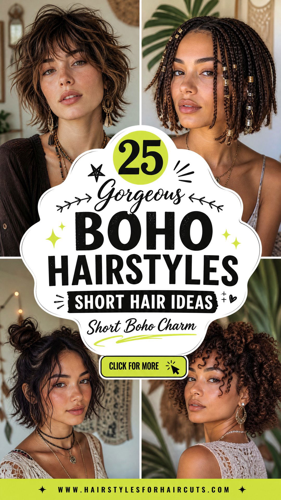 25 Gorgeous Boho Hairstyles Short Hair Ideas to Try - 25 Gorgeous Boho Hairstyles Short Hair Ideas to Try