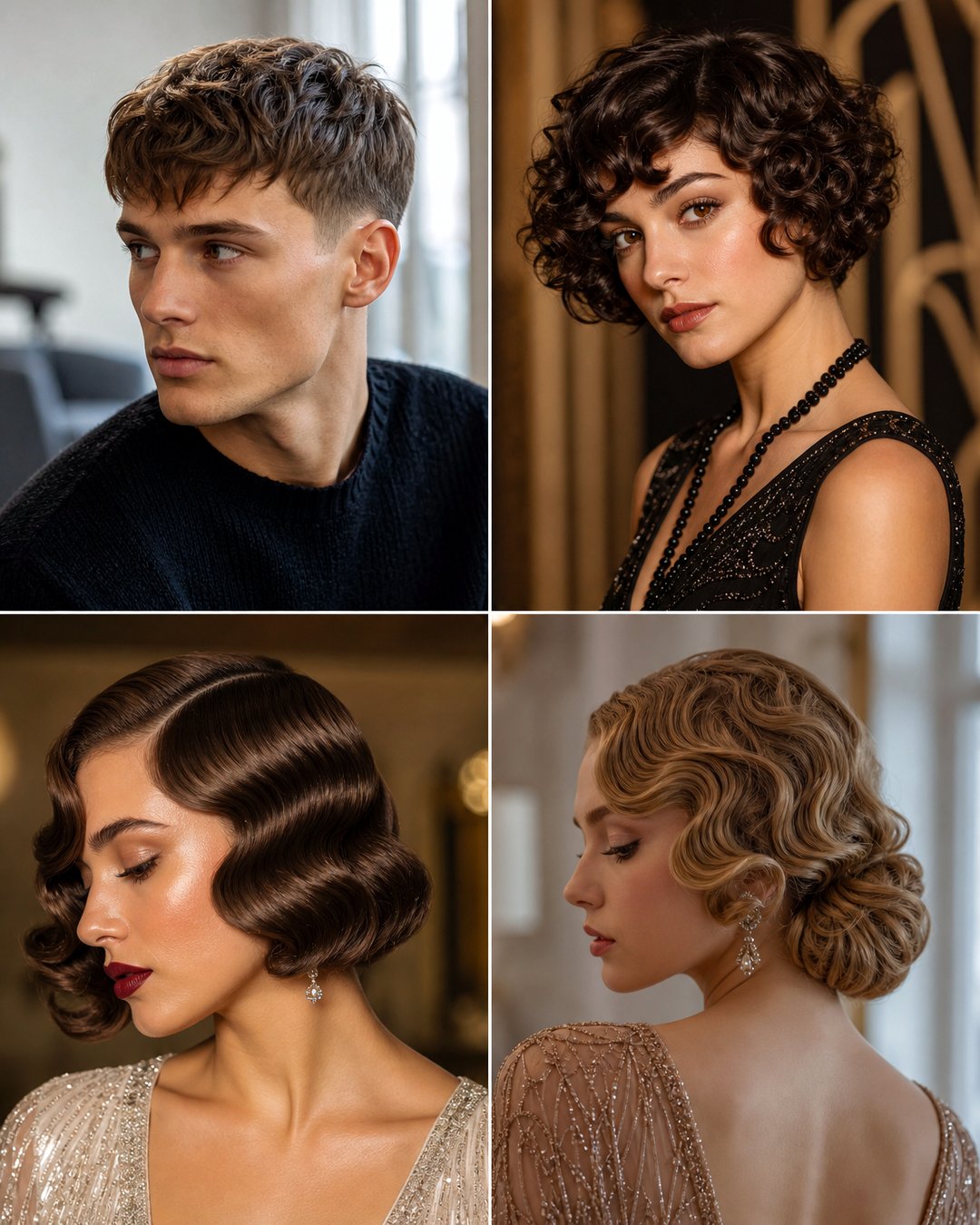 25 Gorgeous Flapper Hairstyles Roaring 20s Glam Ideas