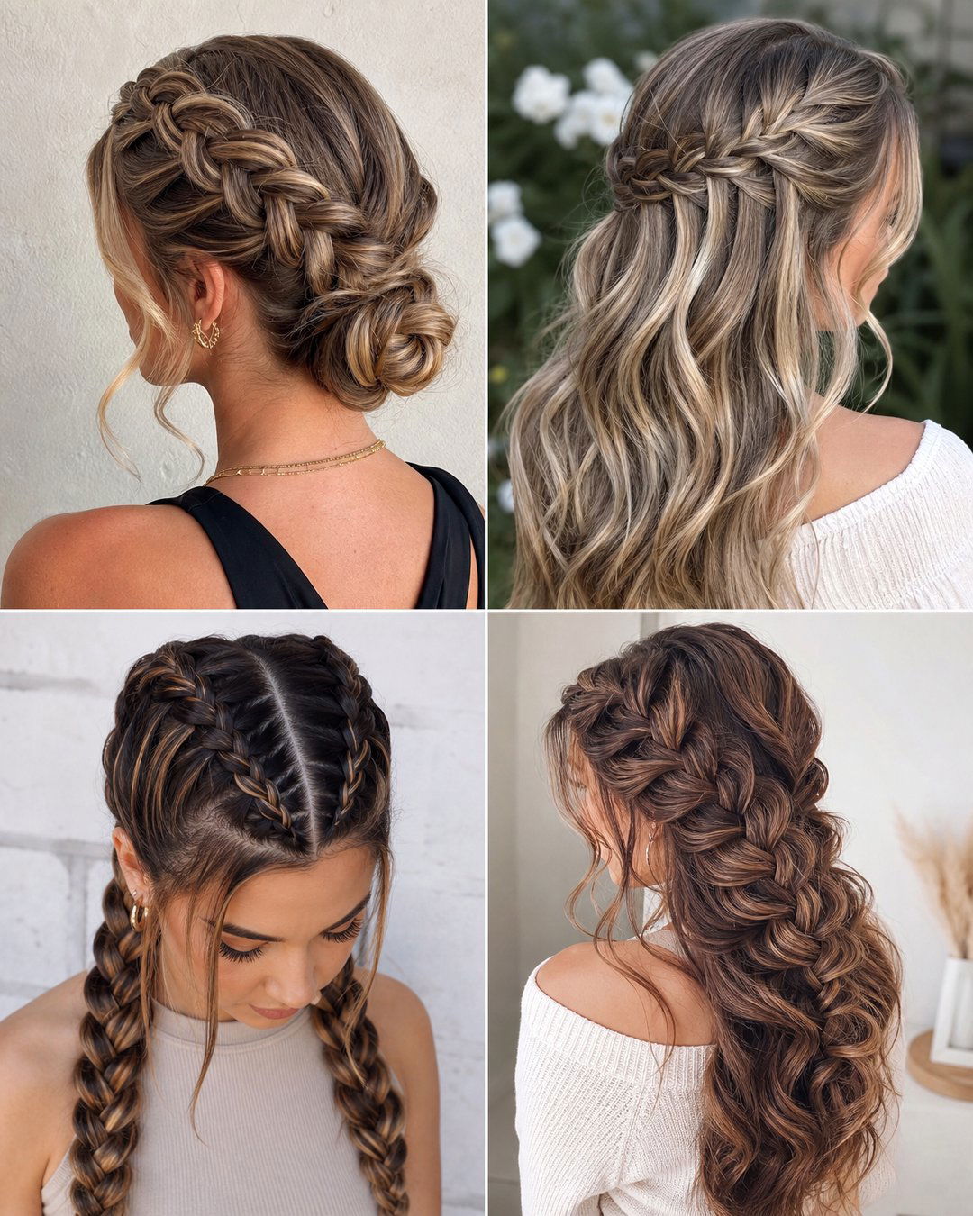 25 Gorgeous French Braid Hairstyles for Long Hair Ideas