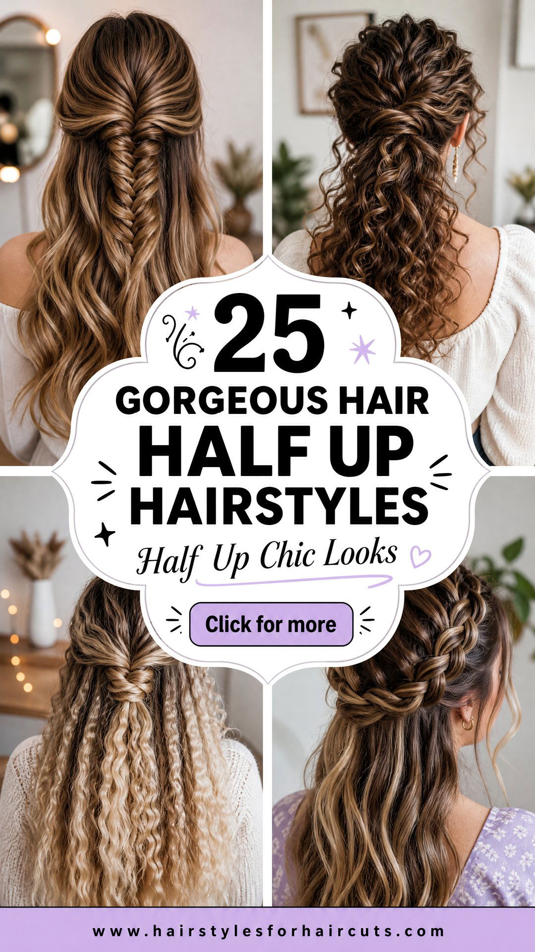 25 Gorgeous Hair Half Up Hairstyles for Every Occasion - 25 Gorgeous Hair Half Up Hairstyles for Every Occasion