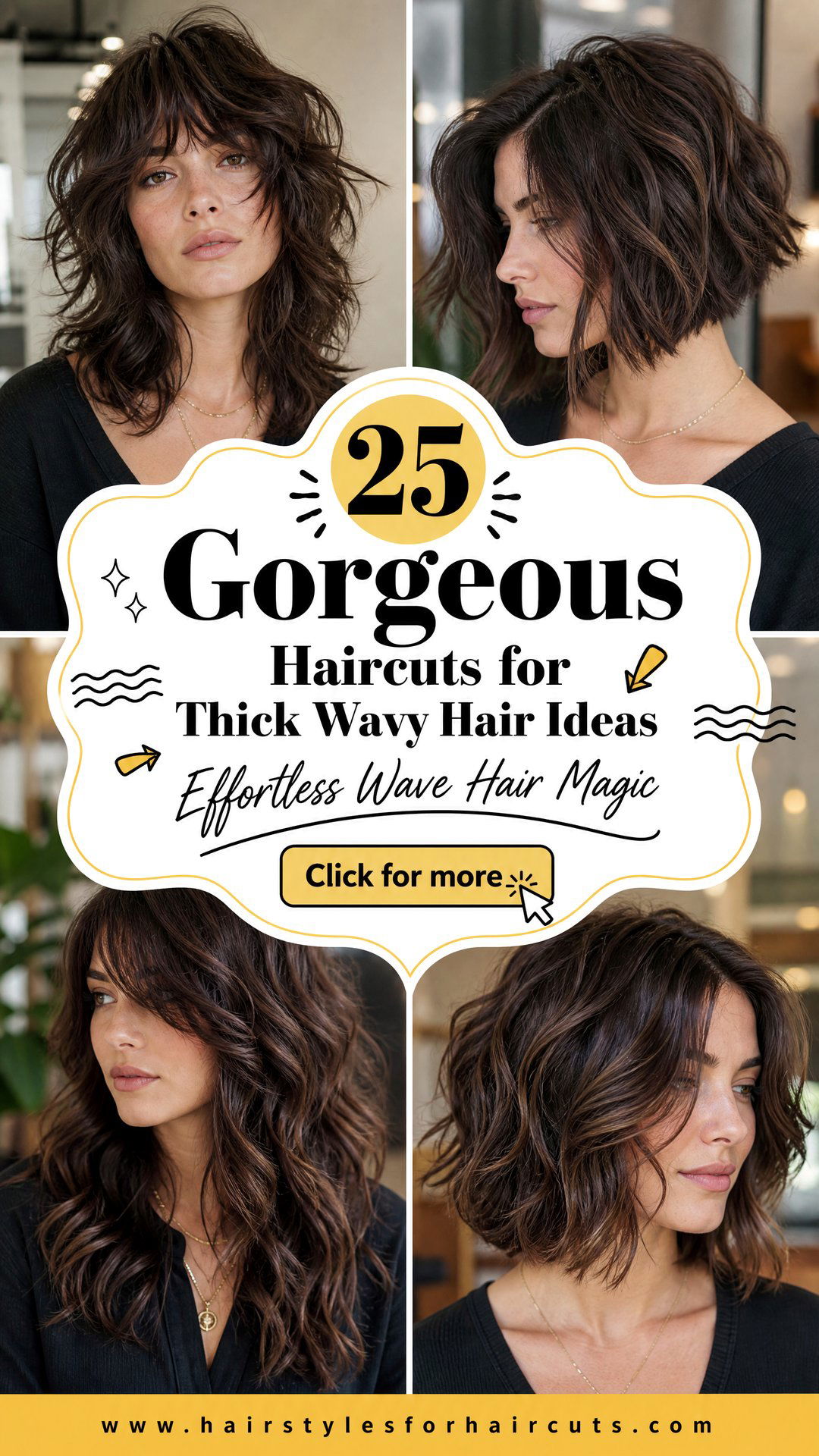 25 Gorgeous Haircuts for Thick Wavy Hair Ideas - 25 Gorgeous Haircuts for Thick Wavy Hair Ideas
