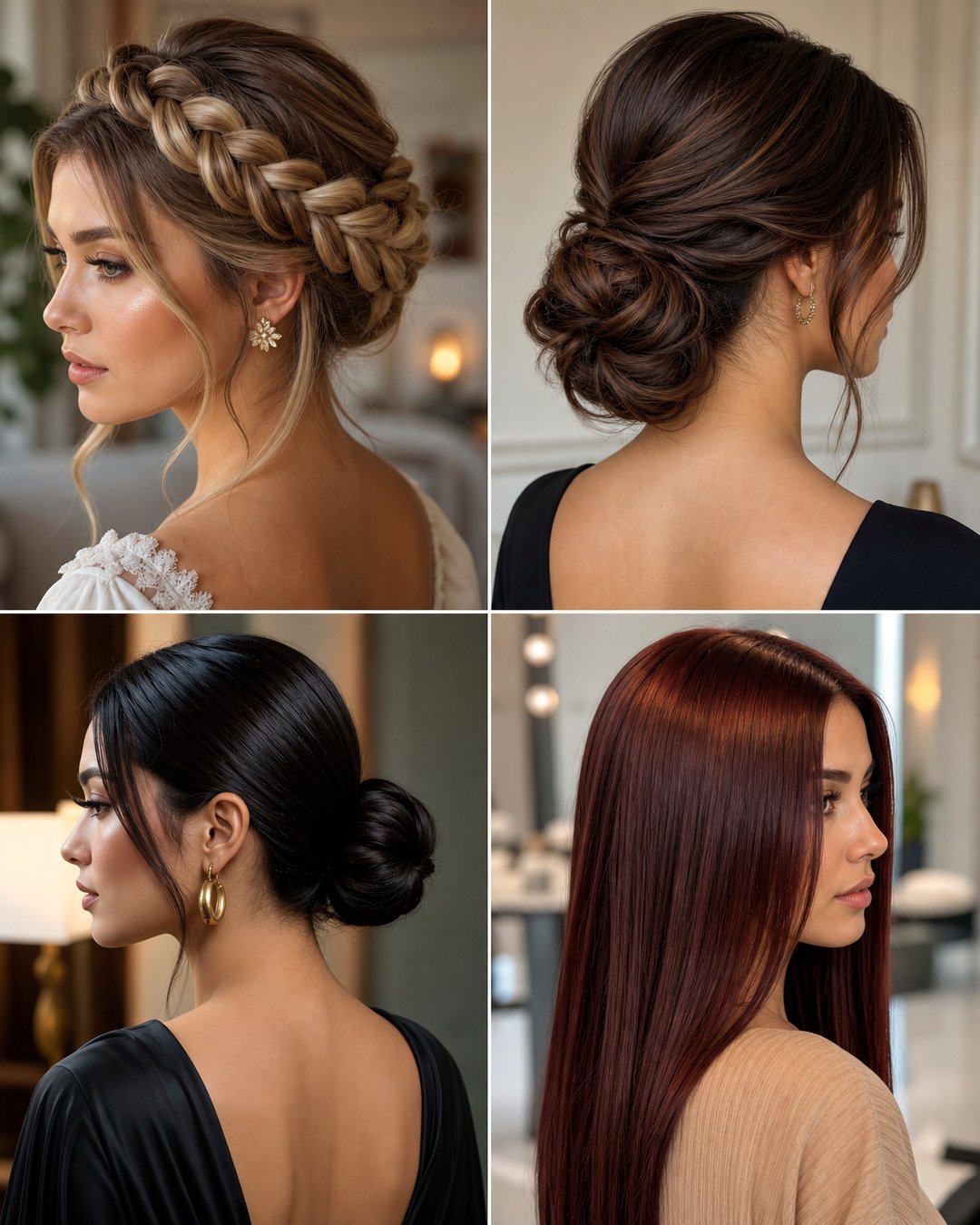 25 Gorgeous Hairstyles for Engagement Photos to Try