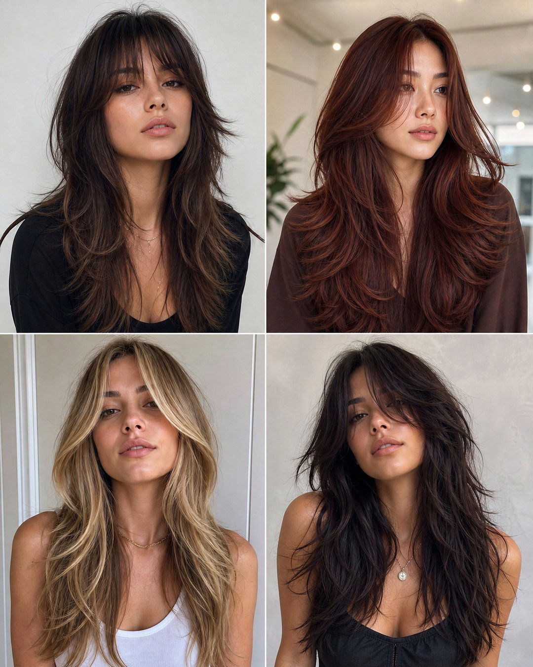 25 Gorgeous Layered Long Haircuts for a Fresh New Look