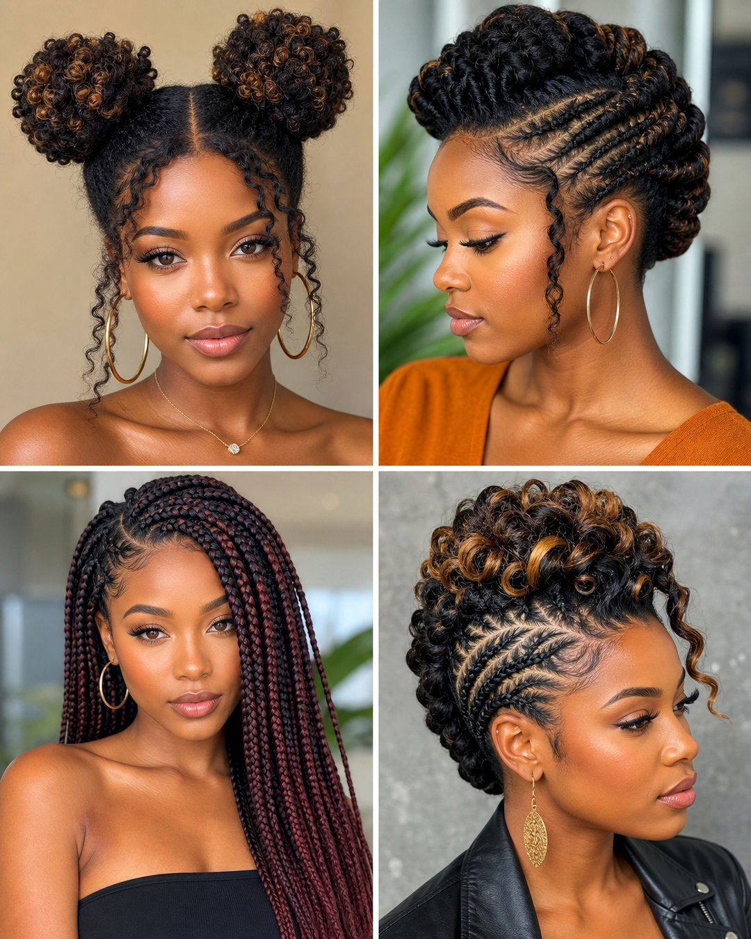 25 Gorgeous Natural Hairstyles for Mixed Hair