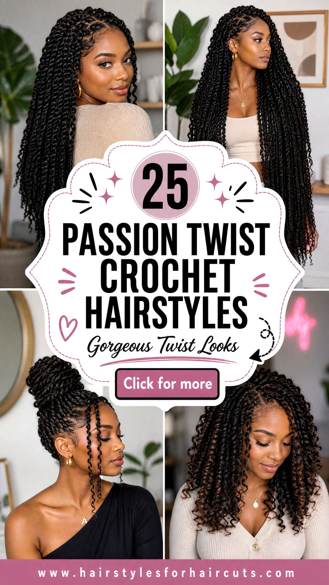 25 Gorgeous Passion Twist Crochet Hairstyles to Try - 25 Gorgeous Passion Twist Crochet Hairstyles to Try