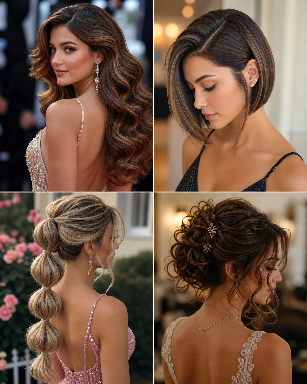 25 Gorgeous Prom Hairstyles for Shoulder Length Hair