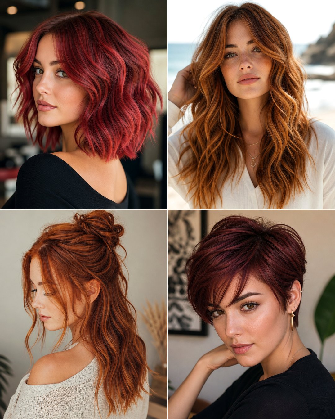 25 Gorgeous Red Hairstyles for Women to Inspire You