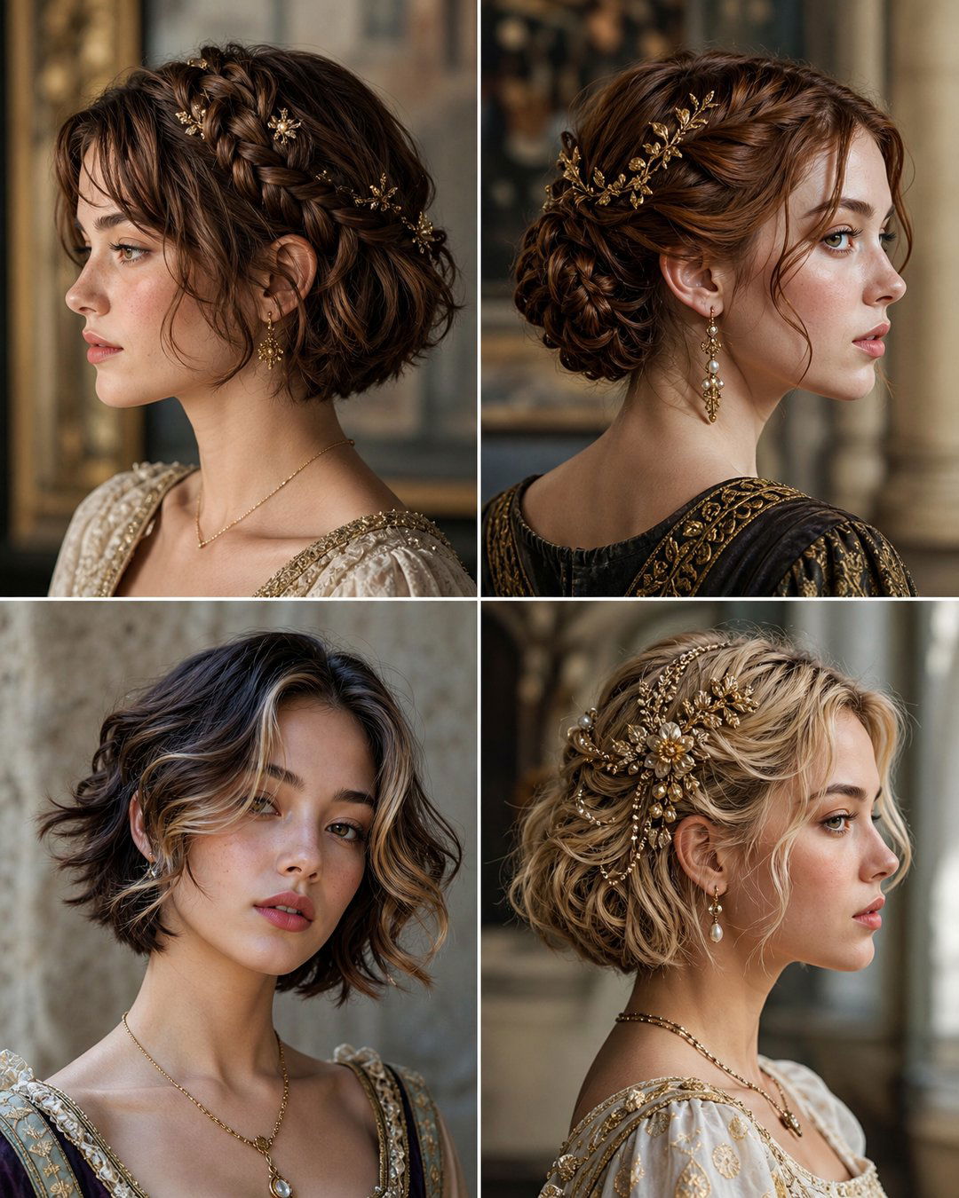 25 Gorgeous Short Hair Renaissance Hairstyles to Inspire You