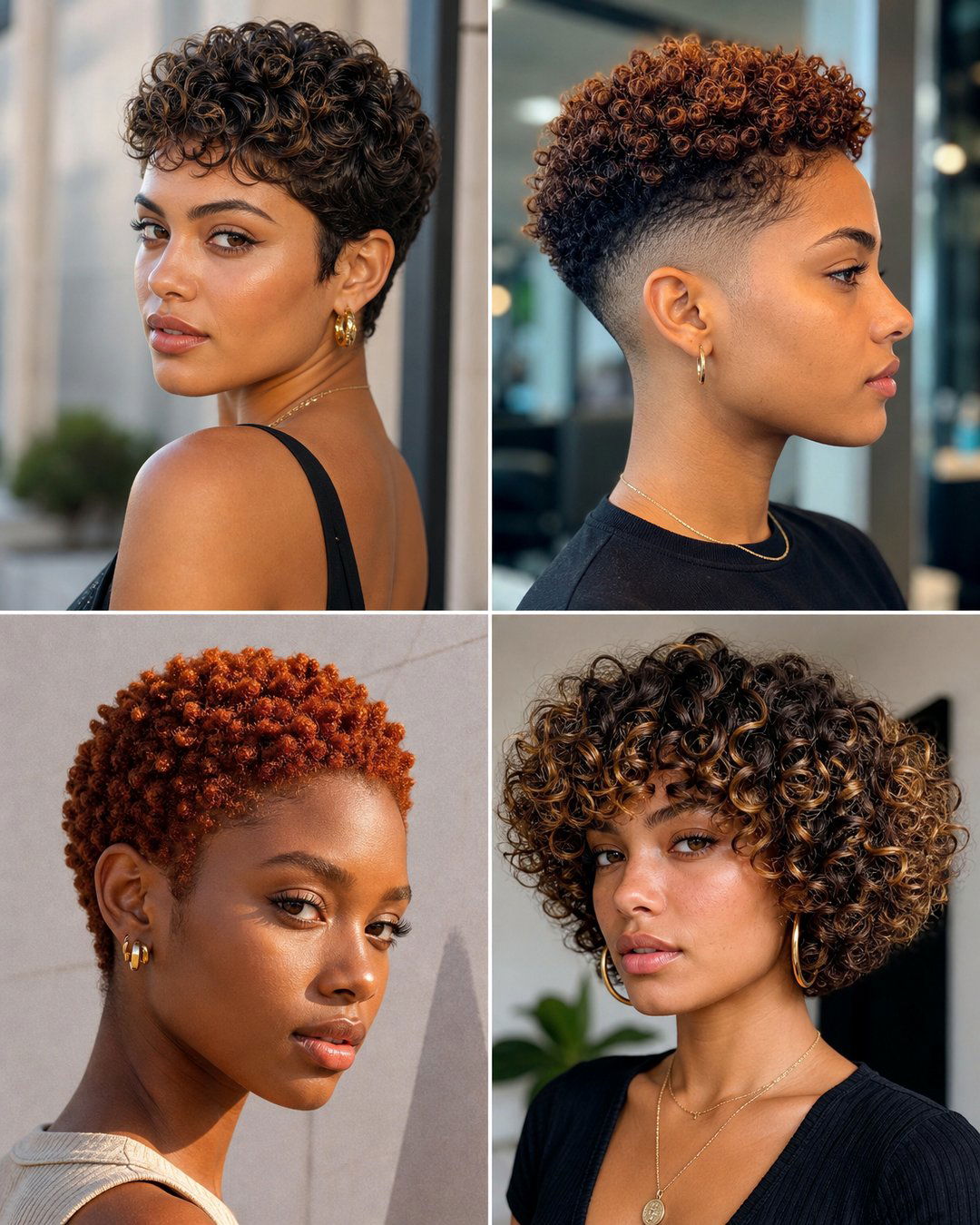 25 Gorgeous Short Haircuts Natural Curly Hair Styles