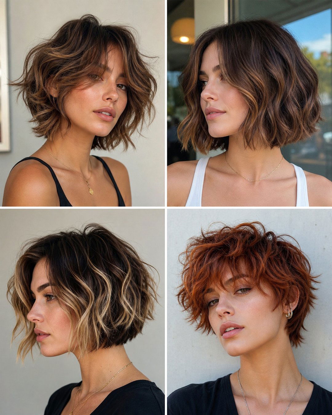 25 Gorgeous Short Haircuts for Wavy Hair to Try Now