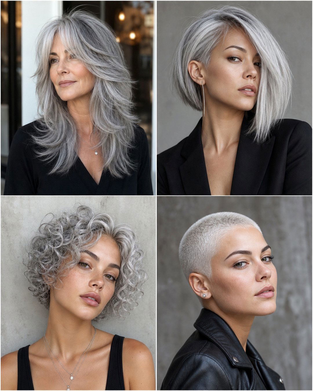 25 Gorgeous Silver Hairstyles for Women to Rock Now