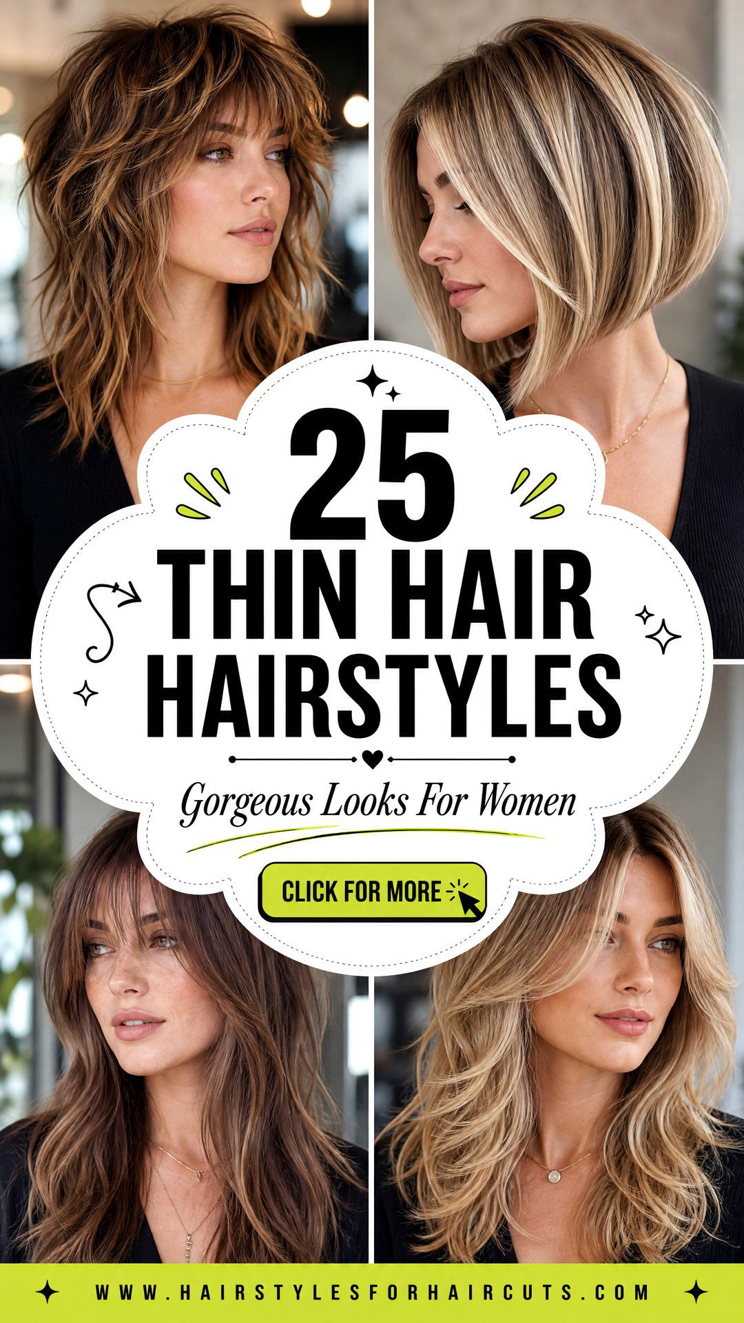 25 Gorgeous Thin Hair Hairstyles for Women in 2024 - 25 Gorgeous Thin Hair Hairstyles for Women in 2024