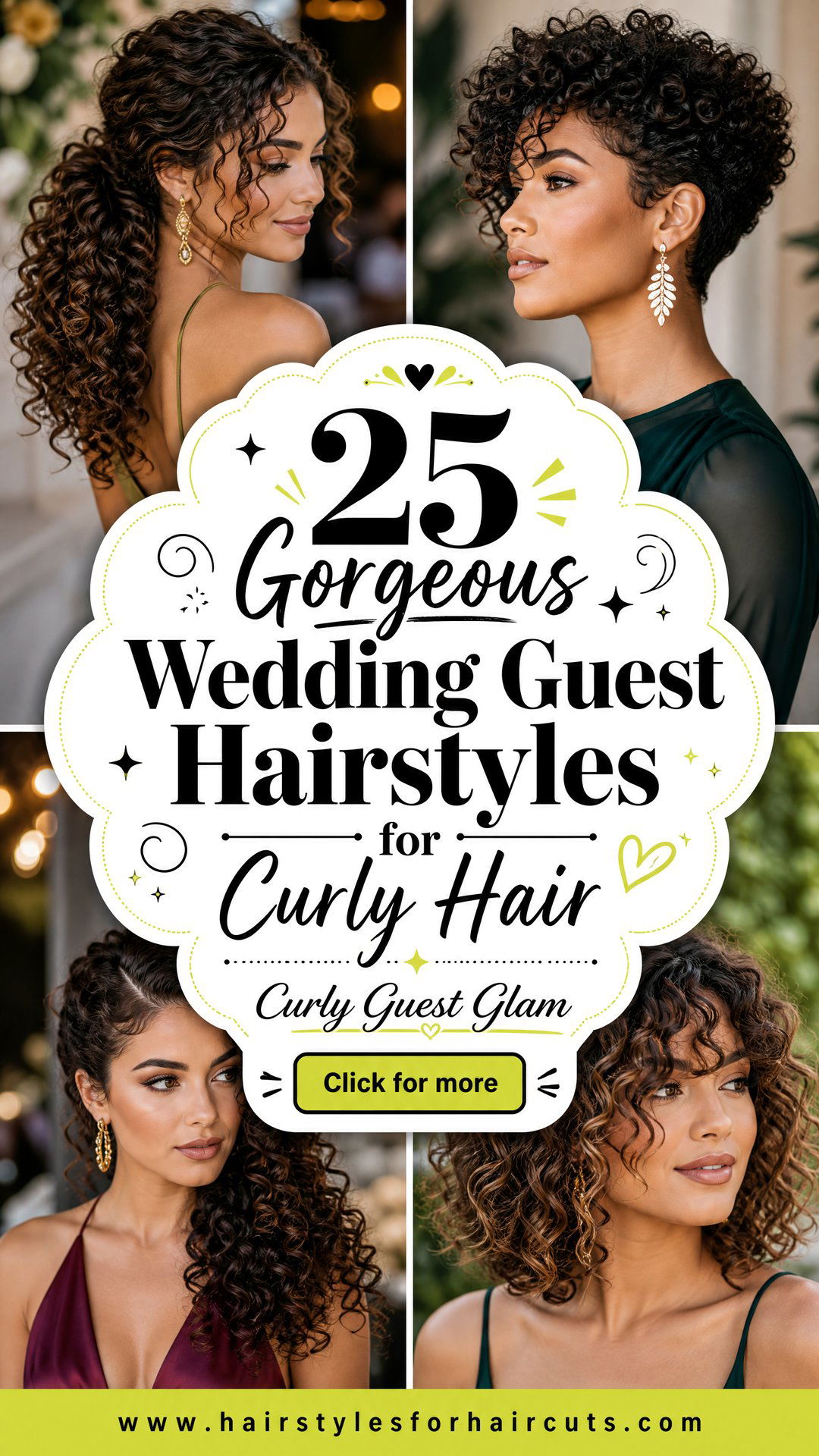 25 Gorgeous Wedding Guest Hairstyles for Curly Hair - 25 Gorgeous Wedding Guest Hairstyles for Curly Hair