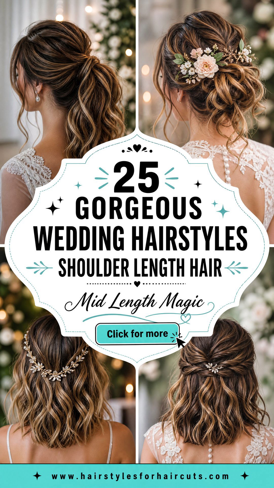 25 Gorgeous Wedding Hairstyles Shoulder Length Hair - 25 Gorgeous Wedding Hairstyles Shoulder Length Hair