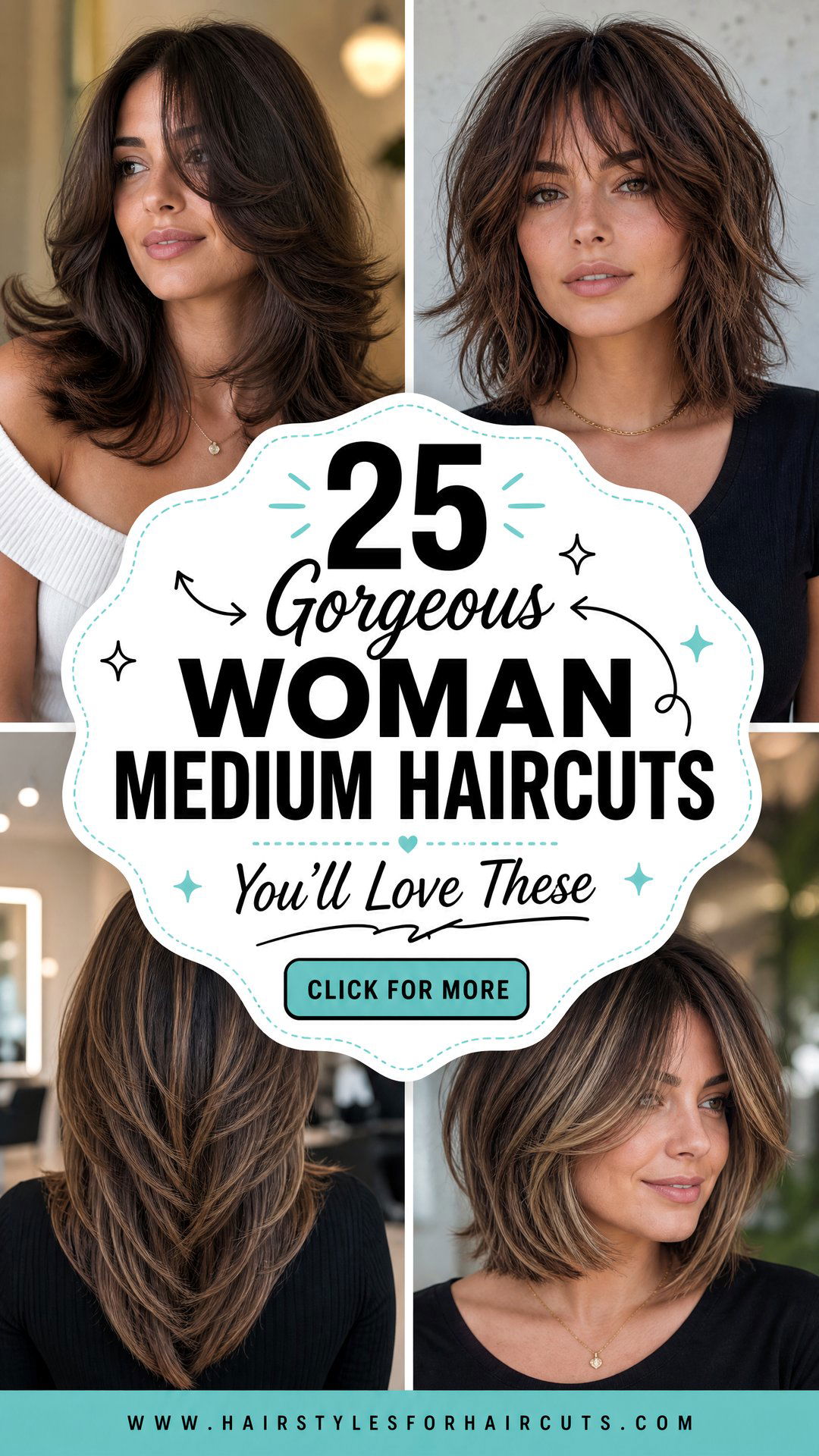 25 Gorgeous Woman Medium Haircuts Youll Love - 25 Gorgeous Woman Medium Haircuts You’ll Love
