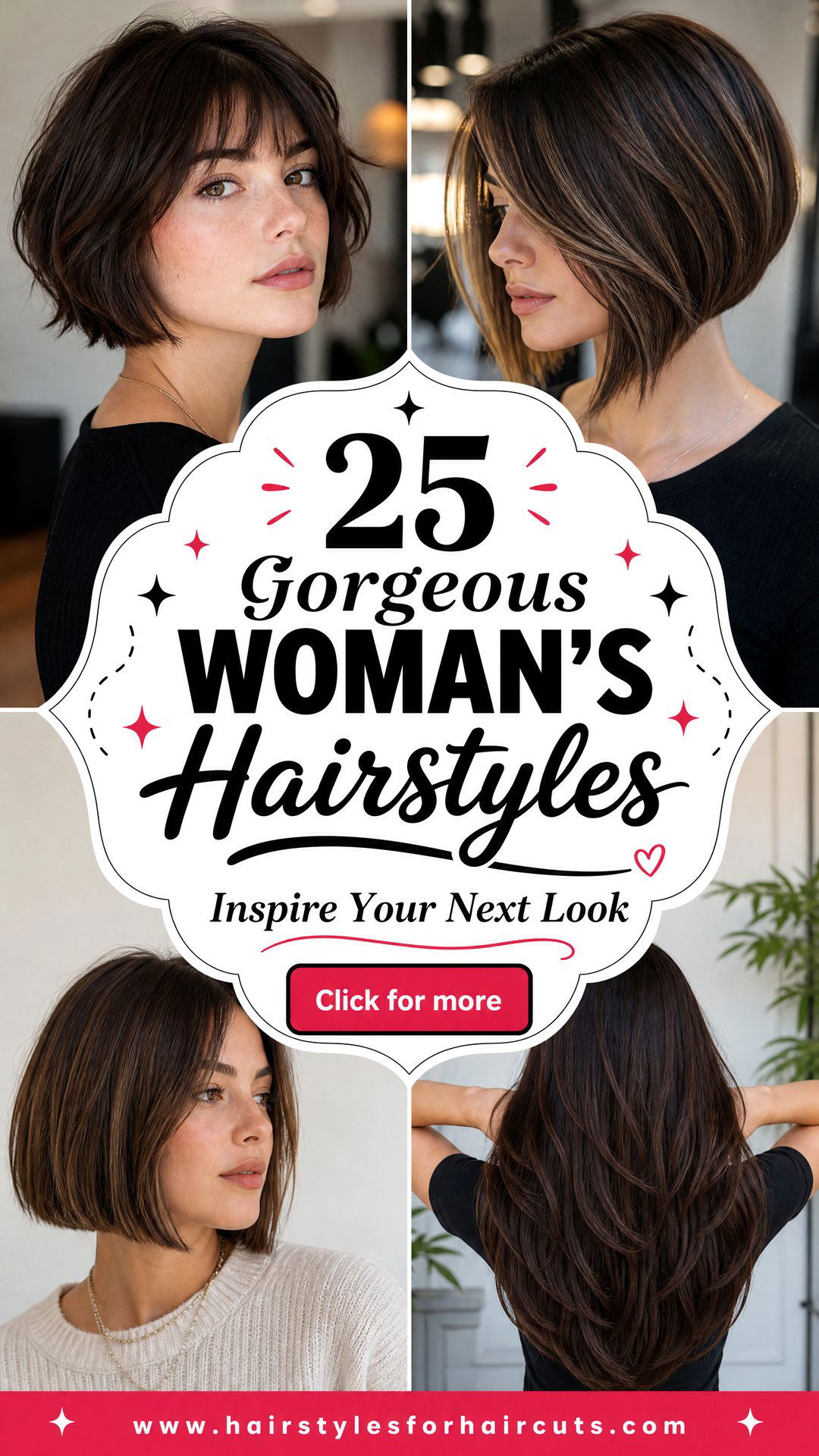 25 Gorgeous Womans Hairstyles to Inspire Your Next Look - 25 Gorgeous Woman’s Hairstyles to Inspire Your Next Look